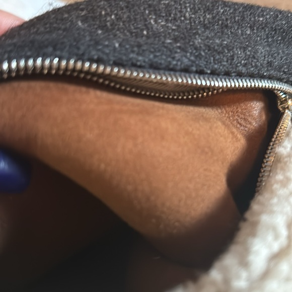 Marni Shearling Suede Brown and Cream Color Handbag Designer Luxury - Picture 7 of 8